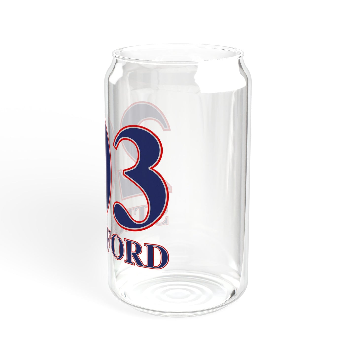 203 Stratford Red White & Blue Sipper Glass, 16oz