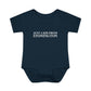 Just a kid from Stonington Infant Baby Rib Bodysuit