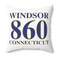 Windsor 860 Connecticut Polyester Square Pillow