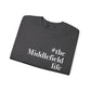 #themiddlefieldlife Unisex Heavy Blend™ Crewneck Sweatshirt