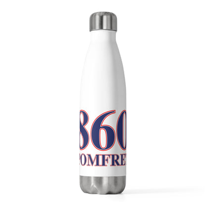 860 Pomfret Red, White & Blue 20oz Insulated Bottle