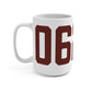 06234 Brooklyn Connecticut Zip Code Mug 15oz