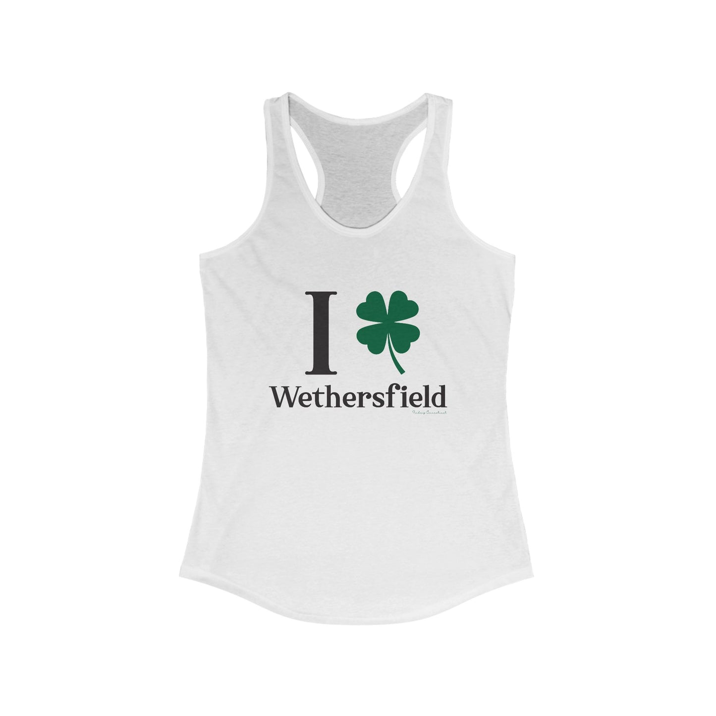 I Clover Wethersfield Women's Ideal Racerback Tank