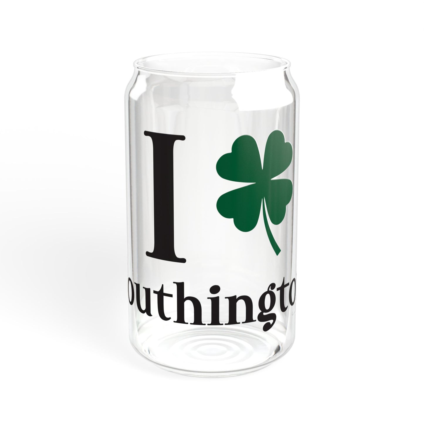 I Clover Southington Sipper Glass, 16oz