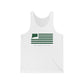 Granby Connecticut St. Patrick’s Day Flag Unisex Jersey Tank Top