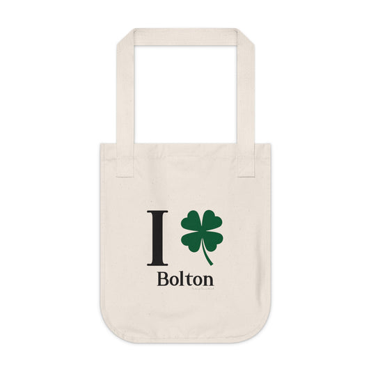 I Clover Bolton Organic Canvas Tote Bag