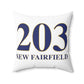 203 New Fairfield  Spun Polyester Square Pillow