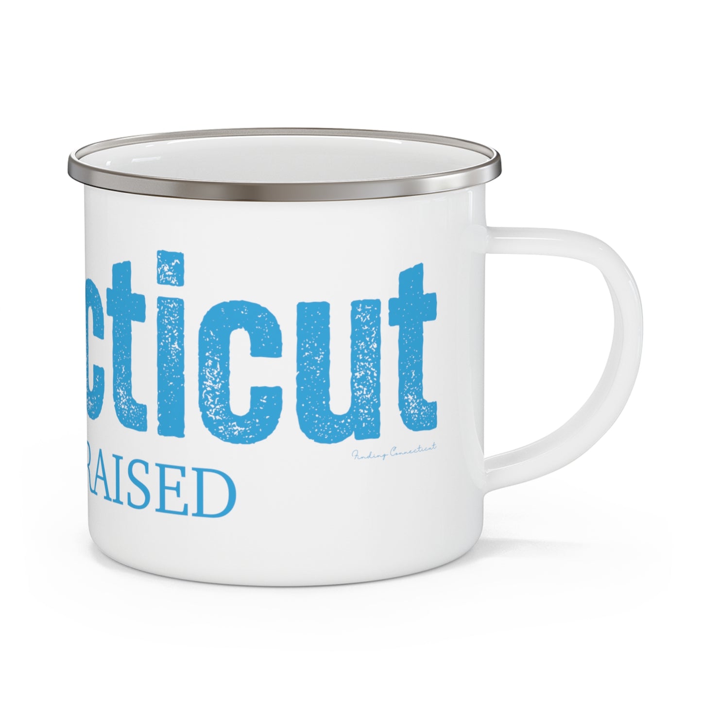 Connectiuct born & raised mug