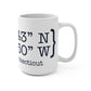 Sherman Coordinates Mug 15oz