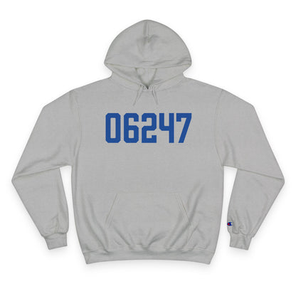 06247 Hampton Connecticut Zip Code Champion Hoodie