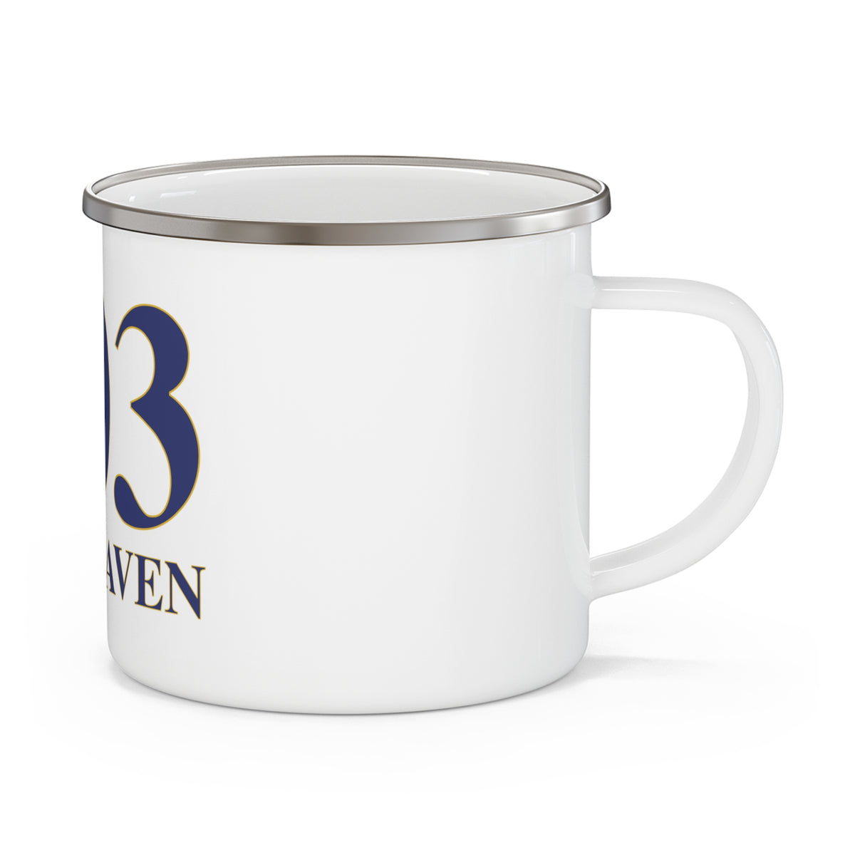 203 East Haven Enamel Camping Mug