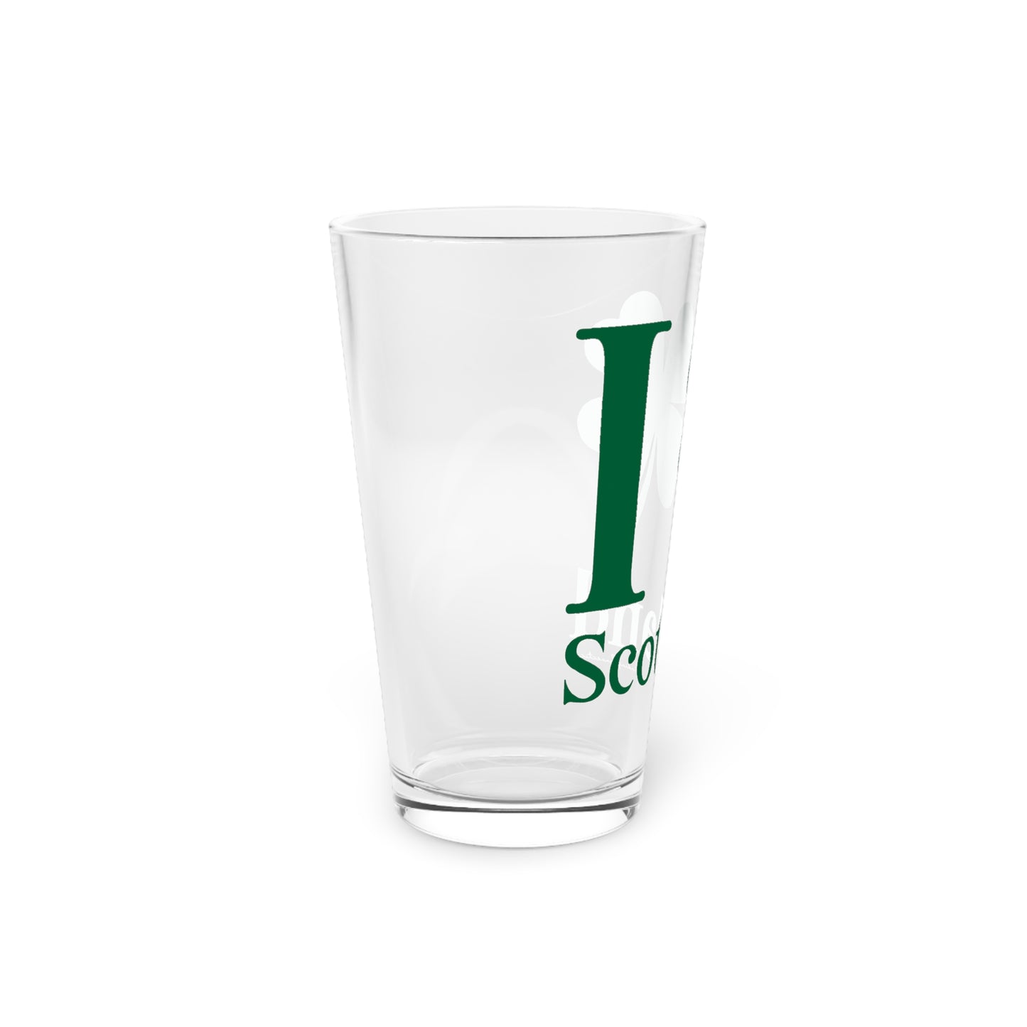 I Clover Scotland Pint Glass, 16oz