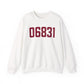 06831 - Greenwich Connecticut Zip Code Unisex Heavy Blend™ Crewneck Sweatshirt