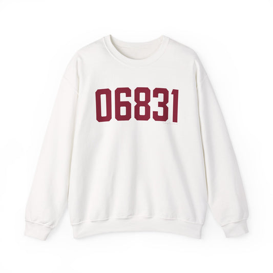 06831 - Greenwich Connecticut Zip Code Unisex Heavy Blend™ Crewneck Sweatshirt