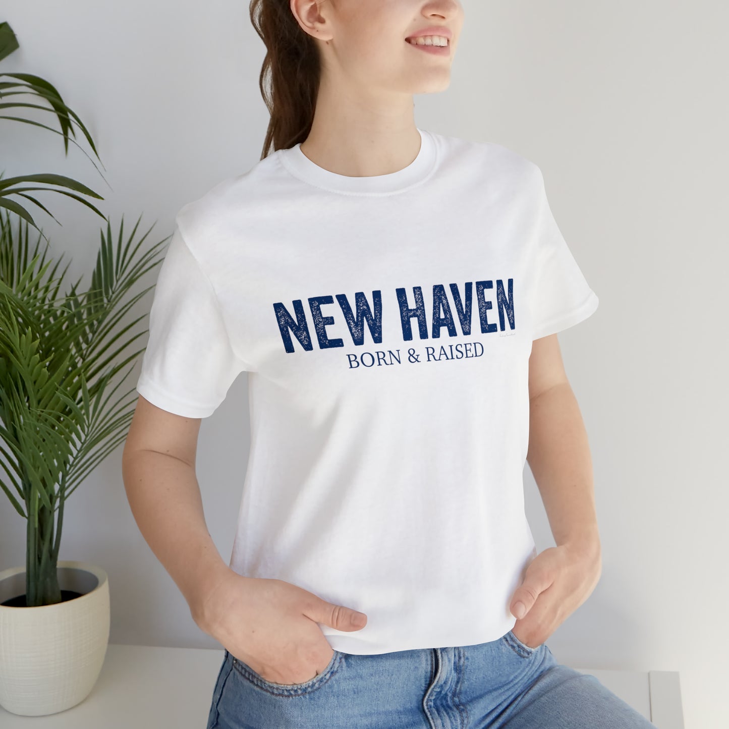 New Haven Born & Raised Unisex Jersey Short Sleeve T-Shirt