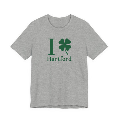 I Clover Hartford Unisex Jersey Short Sleeve T-Shirt