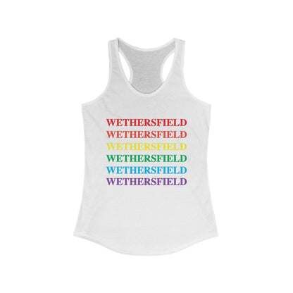 Wethersfield Pride Women's Ideal Racerback Tank