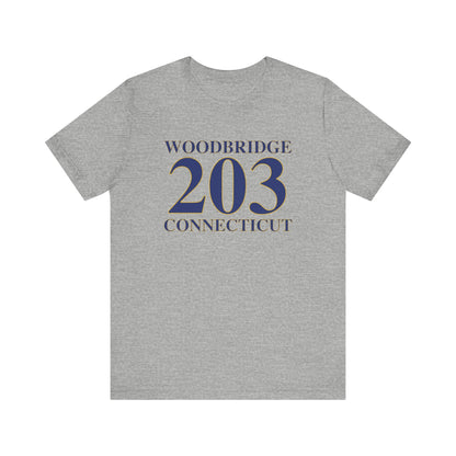 Woodbridge 203 Connecticut Unisex Jersey Short Sleeve T-Shirt