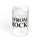Just a kid from Black Rock Sipper Glass, 16oz