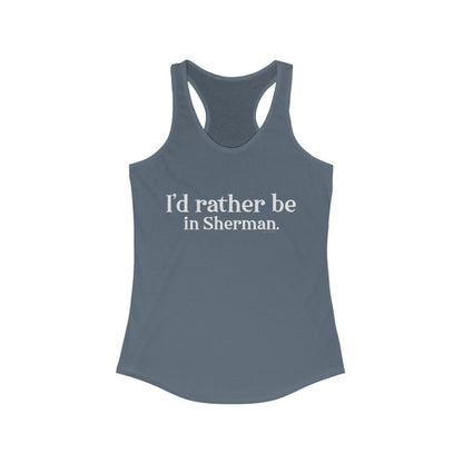 sherman ct tank top shirt