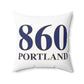 860 Portland Spun Polyester Square Pillow