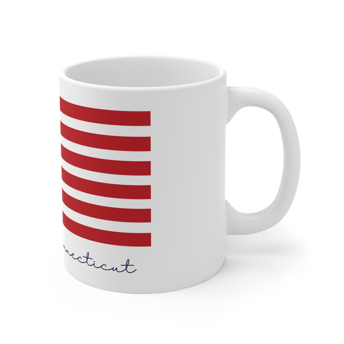 Rocky Hill Connecticut Flag Mug 11oz