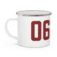 06278 Ashford Connecticut Zip Code Enamel Camping Mug