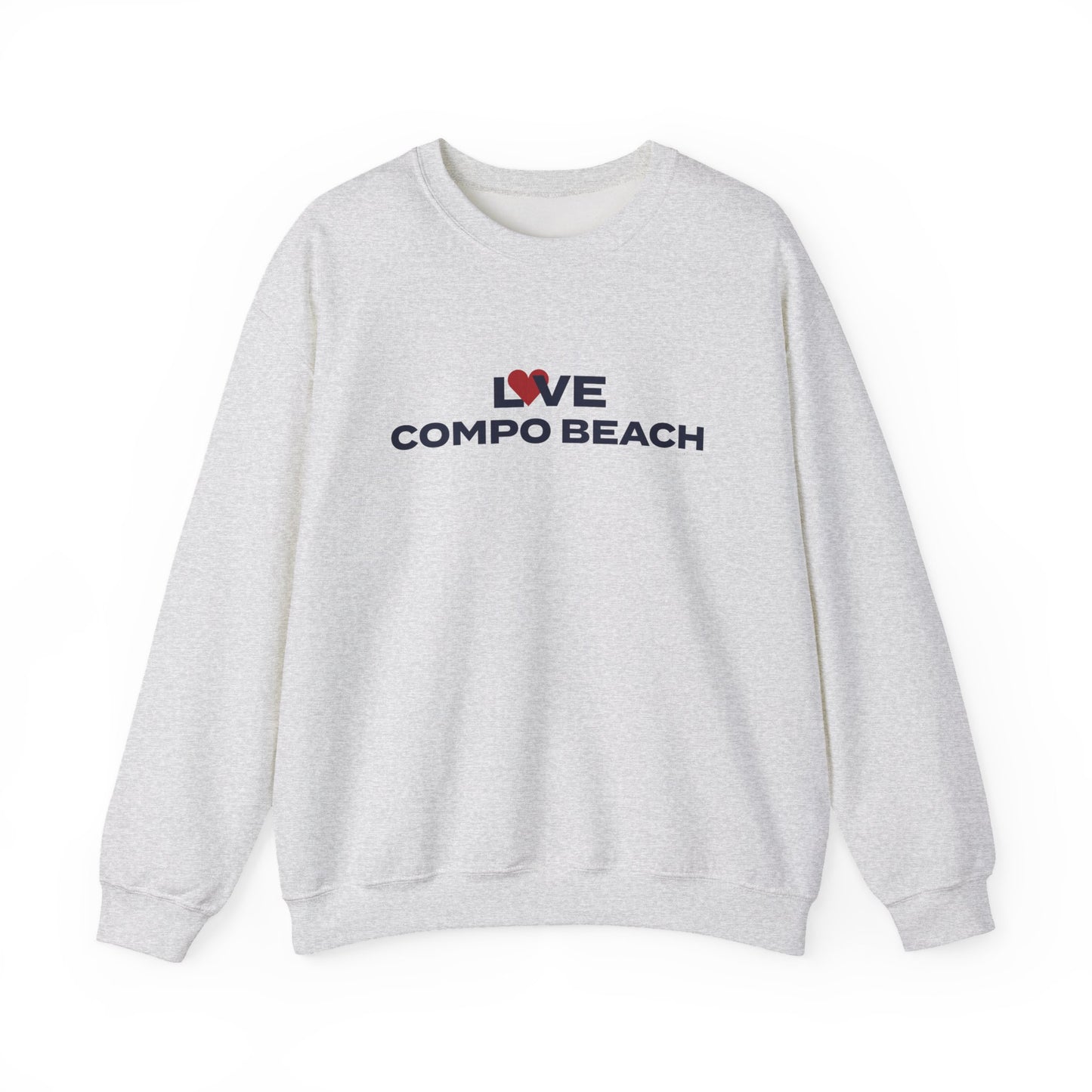 Love Compo Beach Unisex Heavy Blend™ Crewneck Sweatshirt