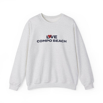 Love Compo Beach Unisex Heavy Blend™ Crewneck Sweatshirt