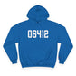 06412 Chester CT Zip Code Champion Hoodie