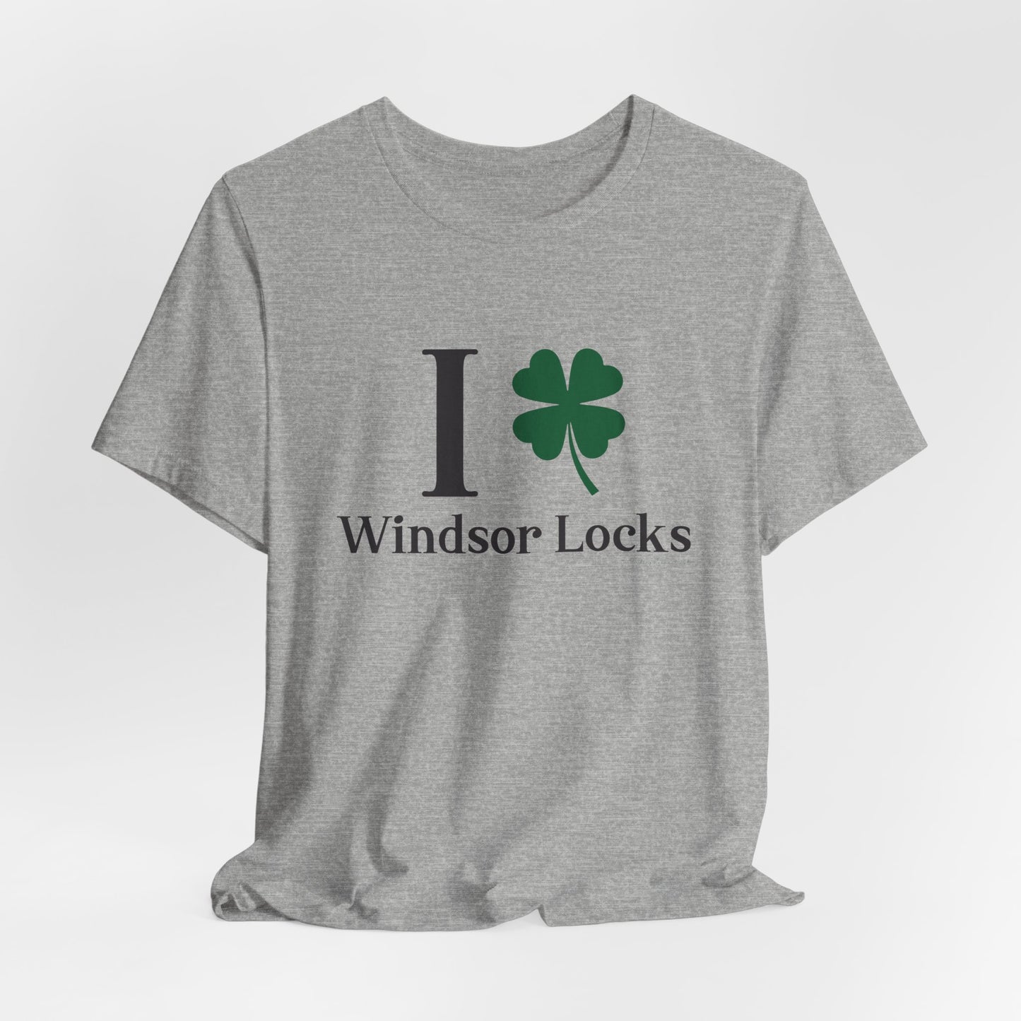 I Clover Windsor Locks Unisex Jersey Short Sleeve T-Shirt