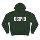 06840 New Canaan CT Zip Code Champion Hoodie Sweatshirt