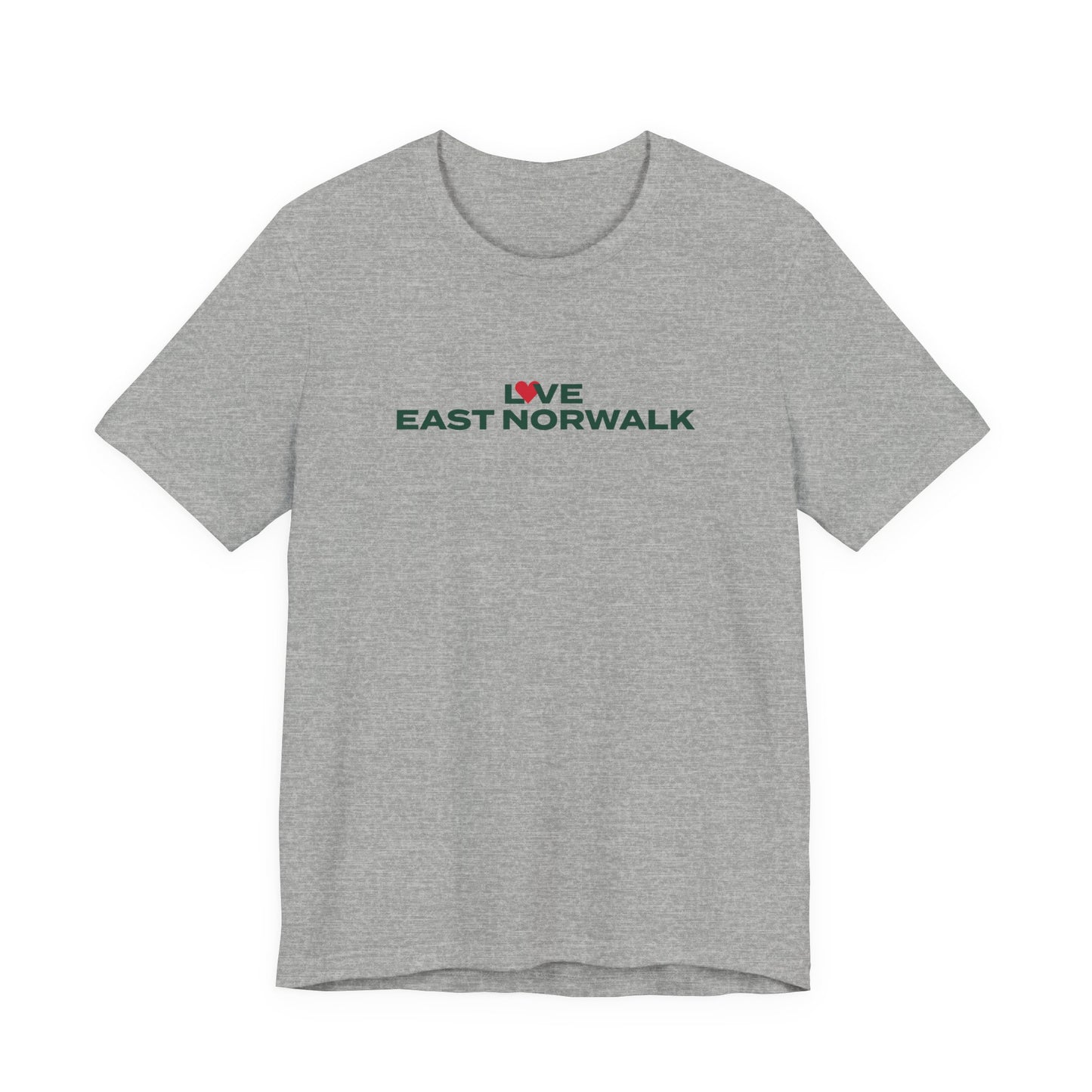 Love East Norwalk Unisex Jersey Short Sleeve T-Shirt