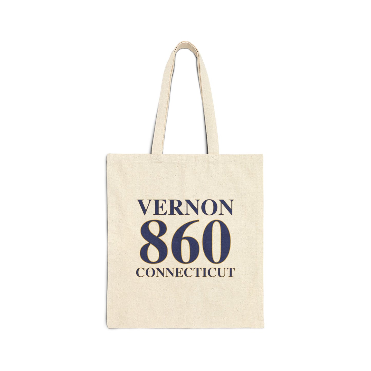 Vernon 860 Connecticut Cotton Canvas Tote Bag