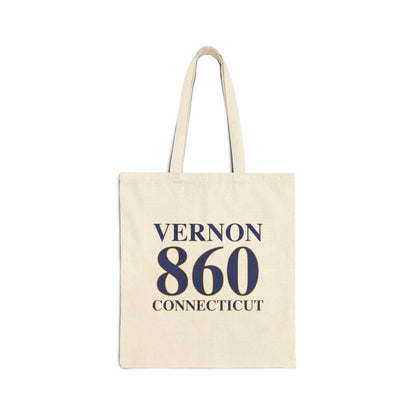 Vernon 860 Connecticut Cotton Canvas Tote Bag