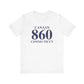 Canaan 860 Connecticut  Unisex Jersey Short Sleeve T-Shirt