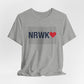 Norwalk Love Unisex Jersey Short Sleeve T-Shirt