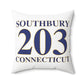 Southbury 203 Connecticut Polyester Square Pillow
