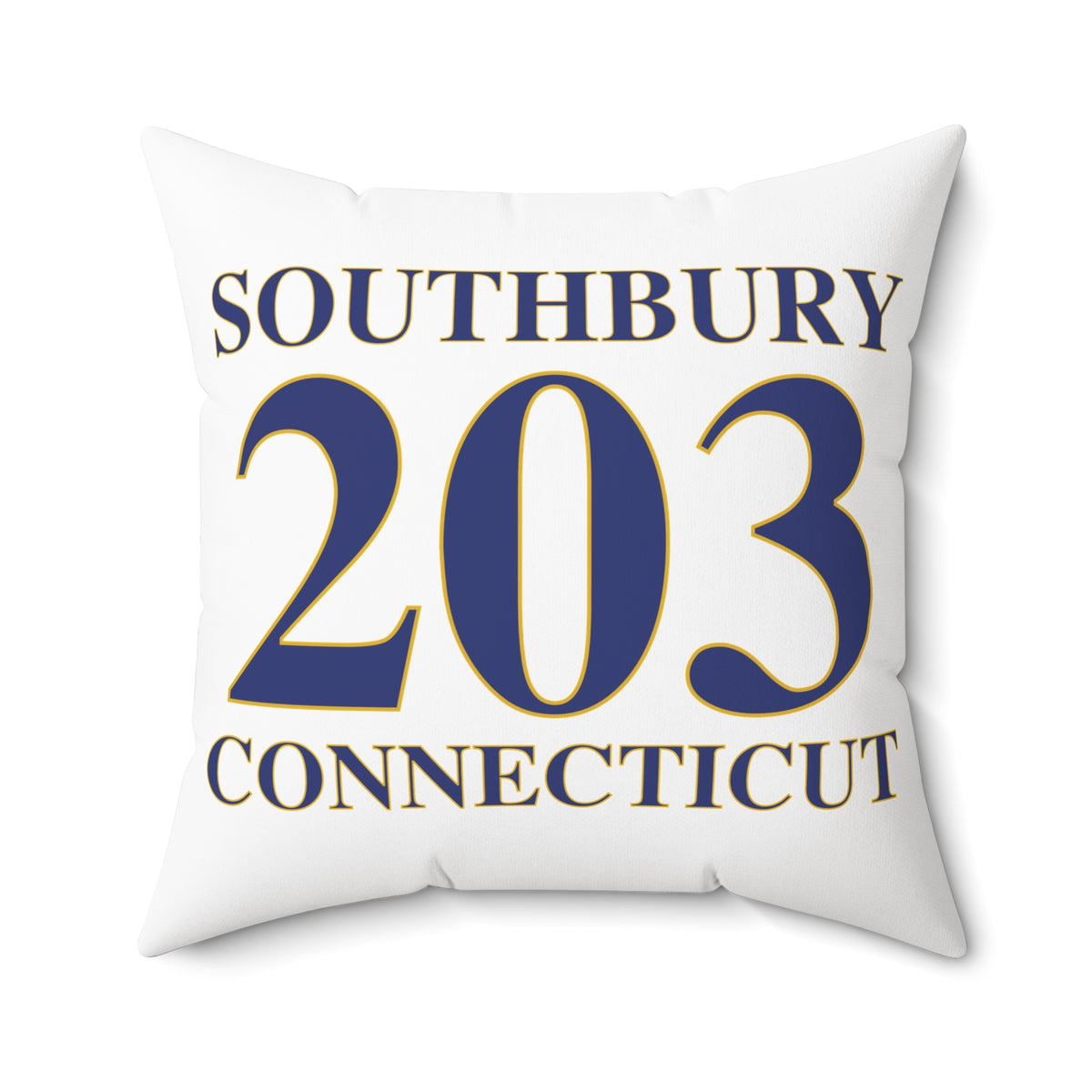 Southbury 203 Connecticut Polyester Square Pillow