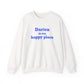 Darien Is My Happy Place Unisex Heavy Blend™ Crewneck Sweatshirt