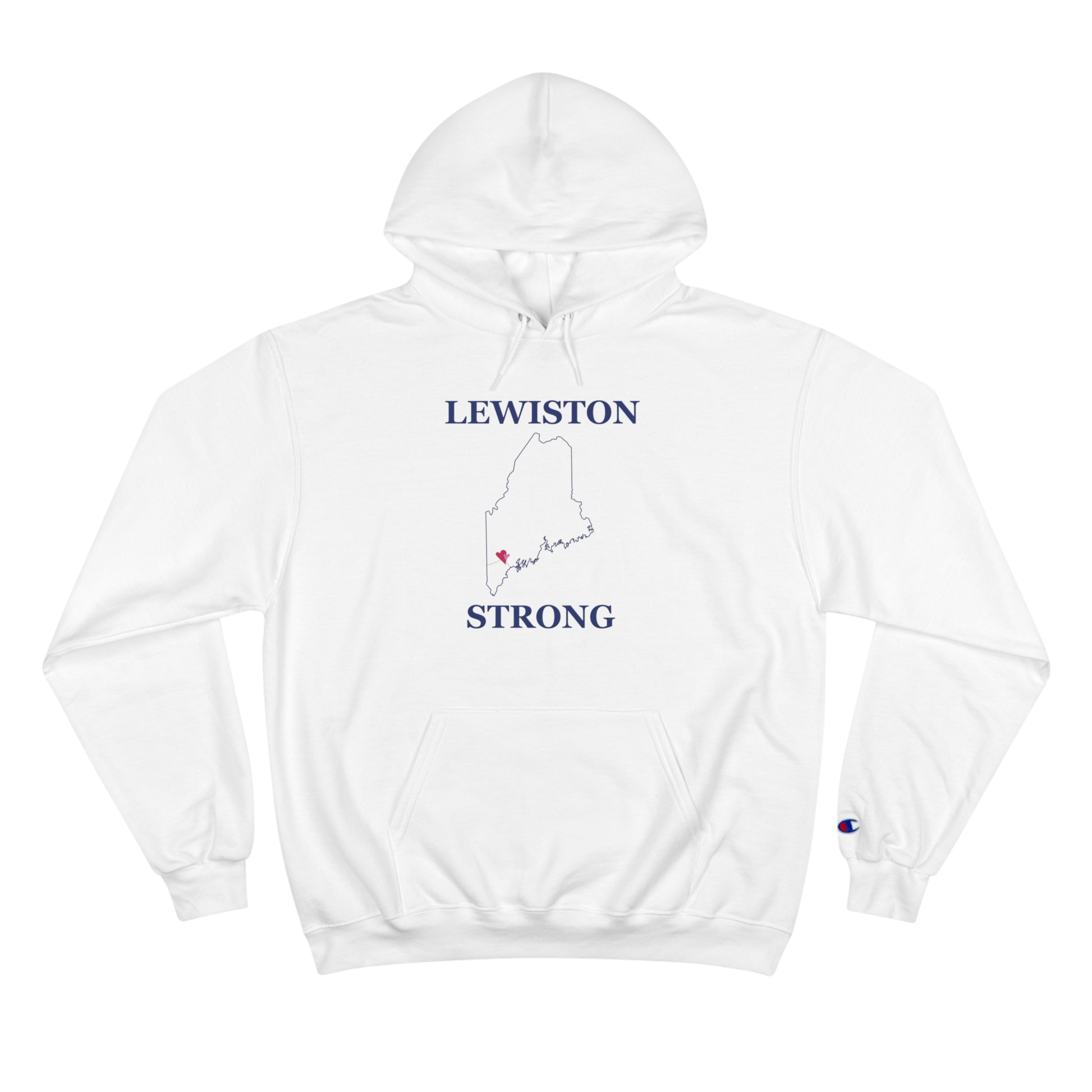 lewiston strong hoodied sweatshirt