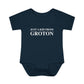 Just a kid from Groton Infant Baby Rib Bodysuit