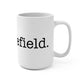 I Heart Ridgefield. Mug 15oz