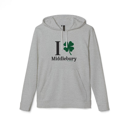 I Clover Middlebury adidas Unisex Fleece Hoodie