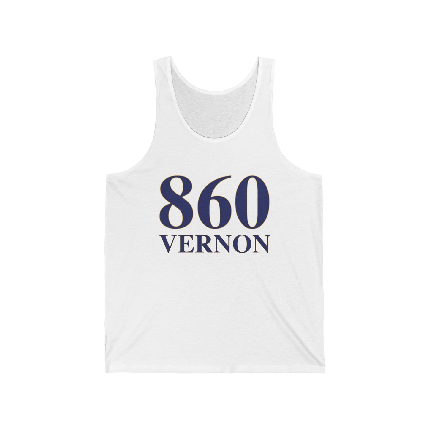 860 Vernon Unisex Jersey Tank