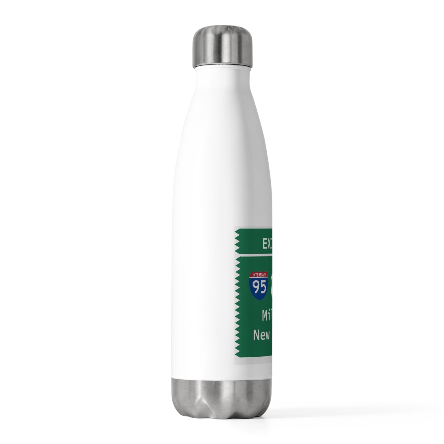 Vintage Merritt Parkway Exit 54 Sign 20oz Insulated Bottle
