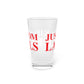 Just a kid from Lake Hills Pint Glass, 16oz