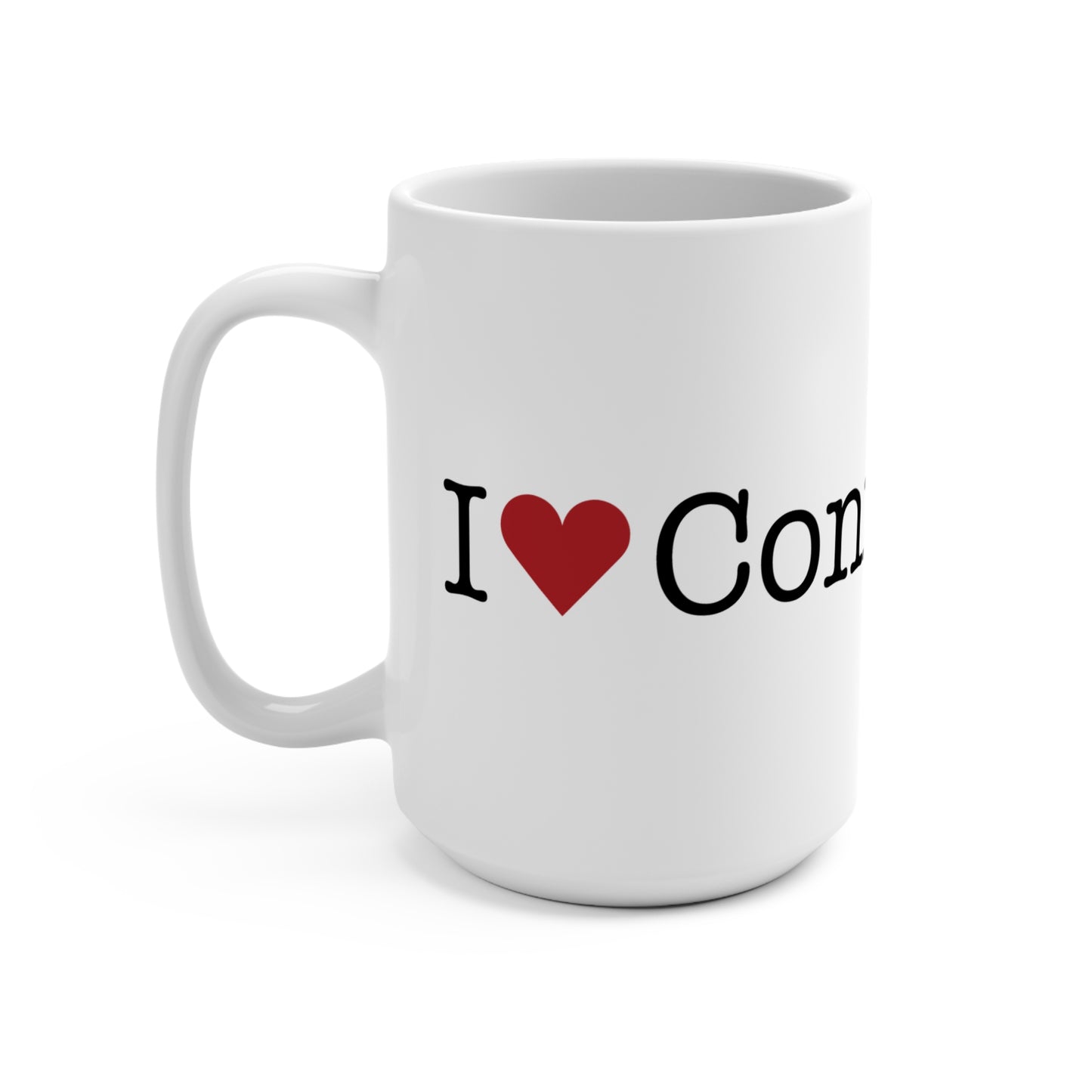 I Heart Connecticut. Mug 15oz