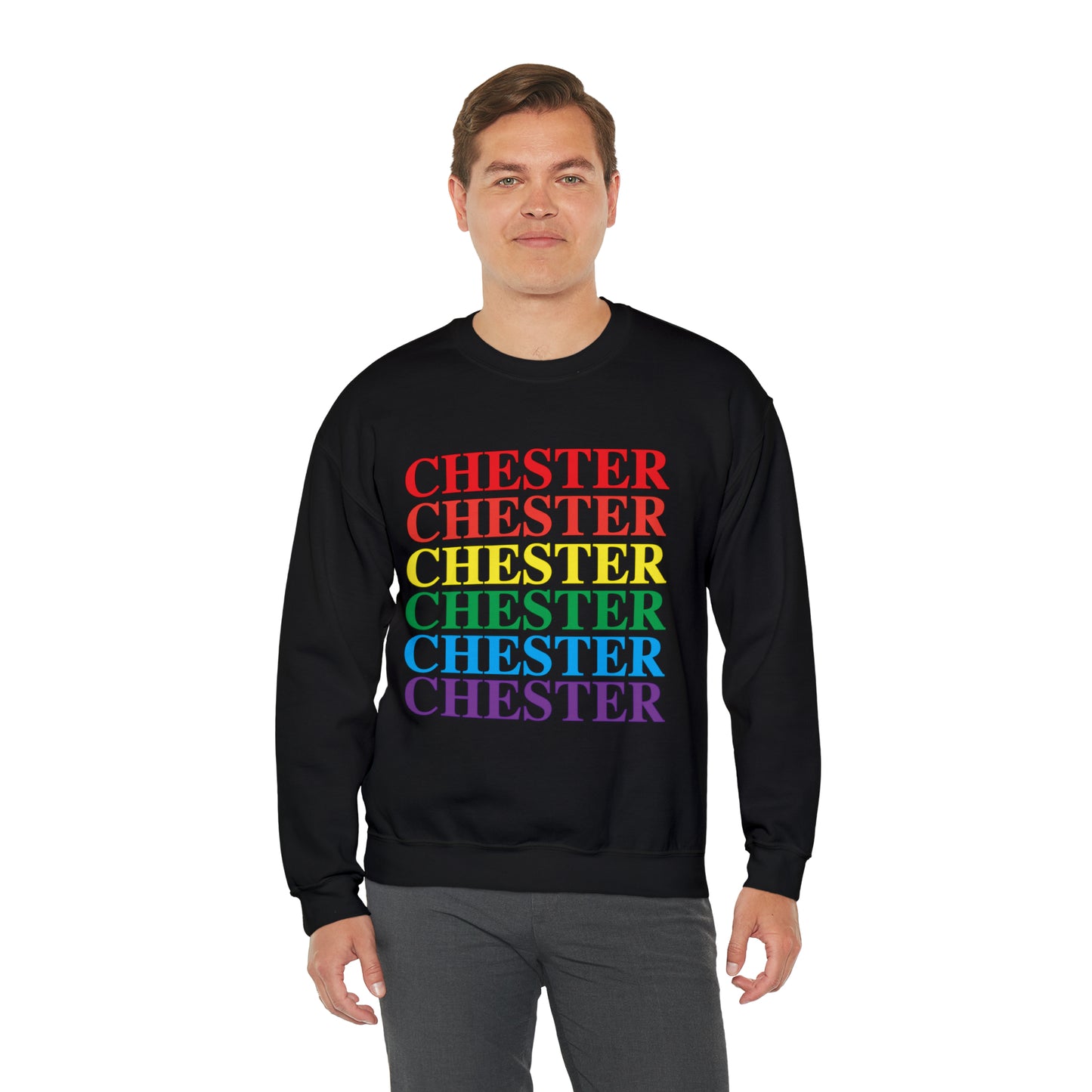 Chester Pride Unisex Heavy Blend™ Crewneck Sweatshirt