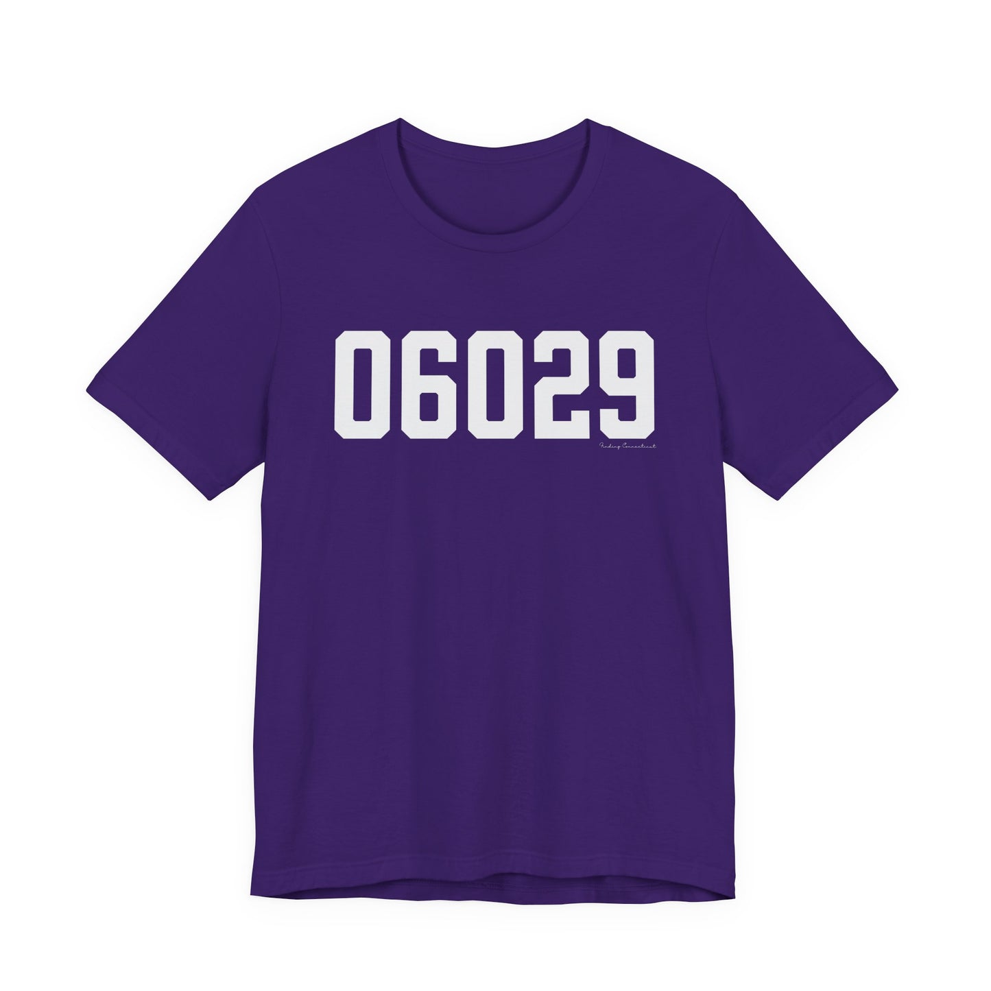 06029 Ellington CT Zip Code Unisex Jersey Short Sleeve T-Shirt
